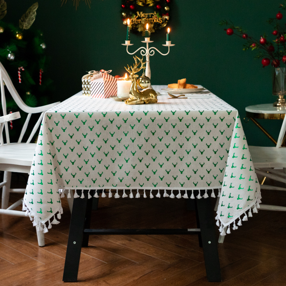 Linen Printed Table Cloths